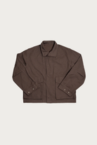 James Coward - Six Jacket - Brown Cotton Canvas - Canoe Club