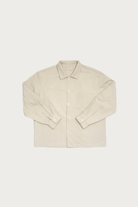 James Coward - Travail Shirt - Clay Satin Drum Cotton - Canoe Club