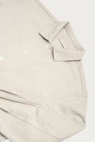 James Coward - Travail Shirt - Clay Satin Drum Cotton - Canoe Club