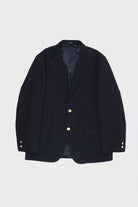 J. Press - 3B Baggy Blazer - Navy Gabardine - Canoe Club