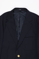 J. Press - 3B Baggy Blazer - Navy Gabardine - Canoe Club