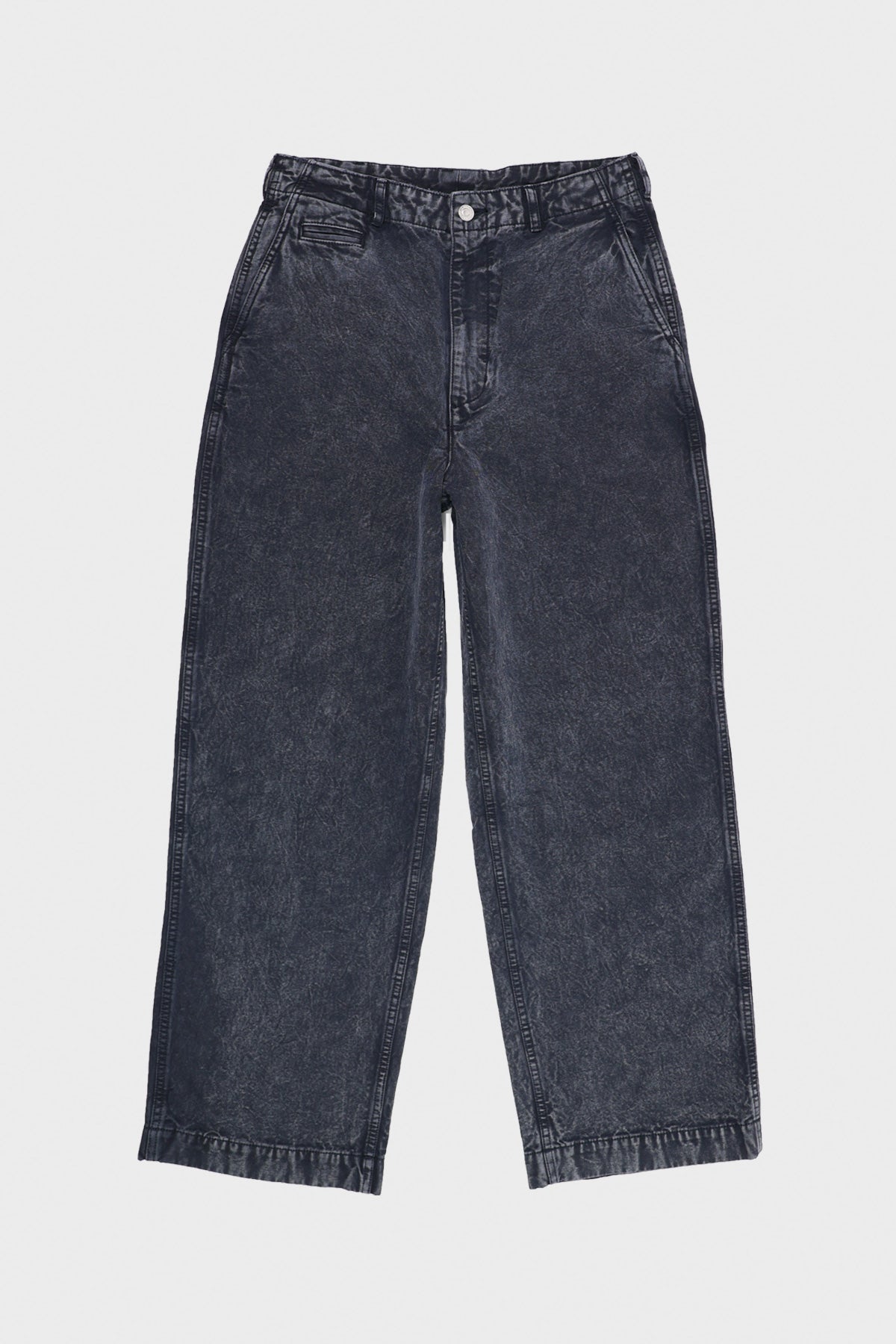 J. Press - Military Trousers - Navy Chemical Duck - Canoe Club