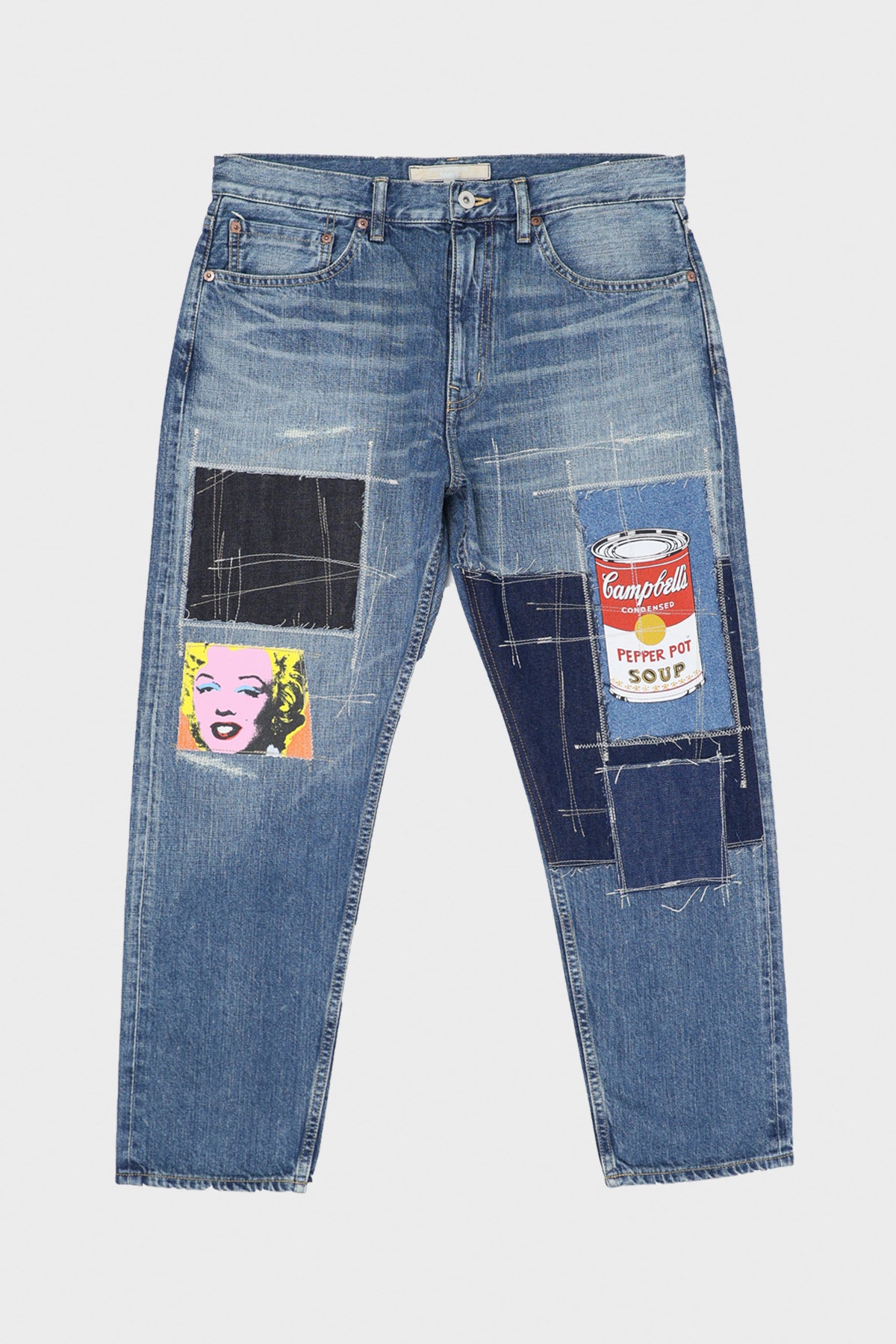 Junya Watanabe - Andy Warhol Patchwork Denim - Indigo - Canoe Club