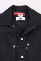 Junya Watanabe - Black Patchwork Denim Chorecoat - Black Mix - Canoe Club
