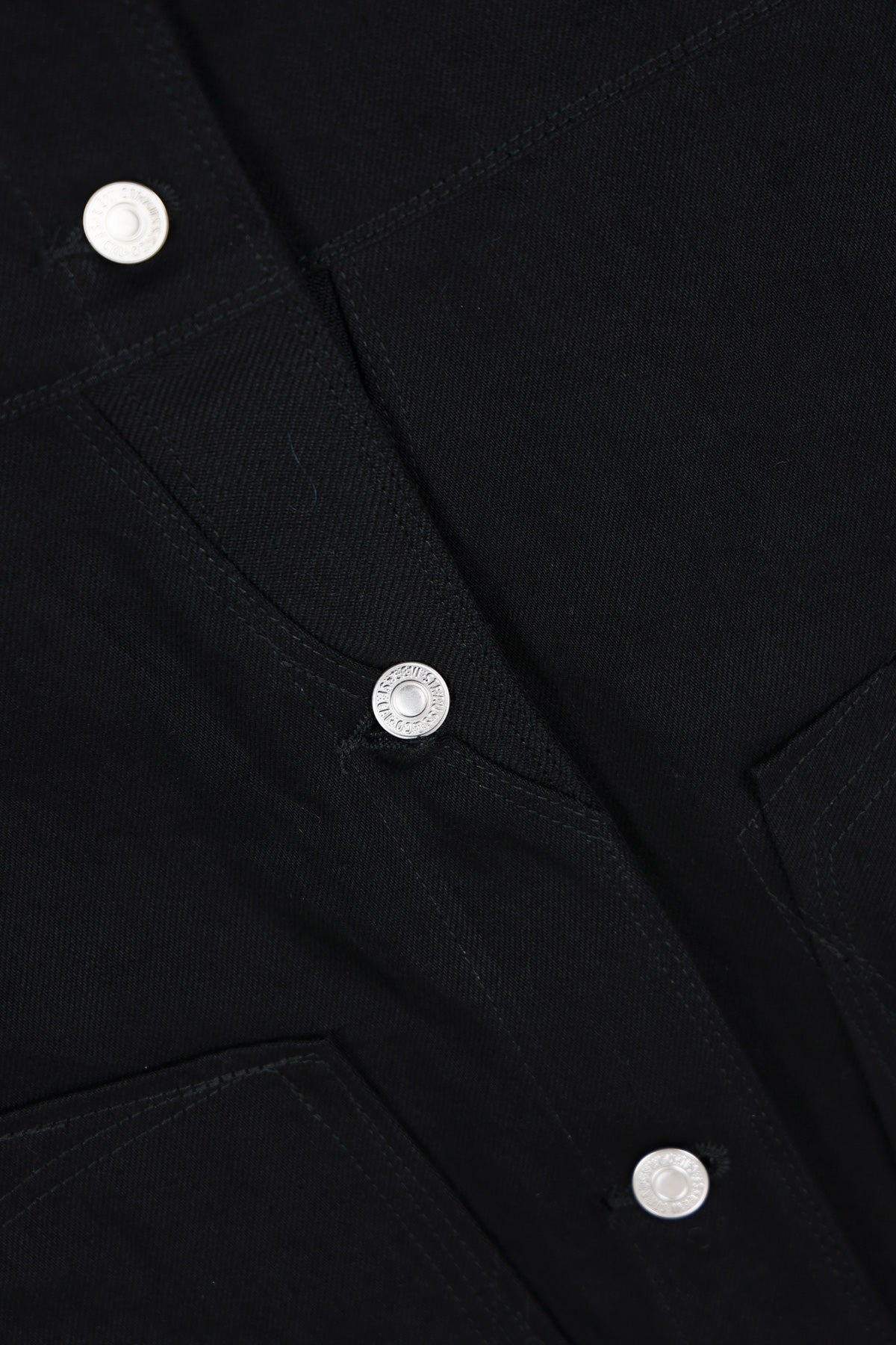 Junya Watanabe - Black Patchwork Denim Chorecoat - Black Mix - Canoe Club
