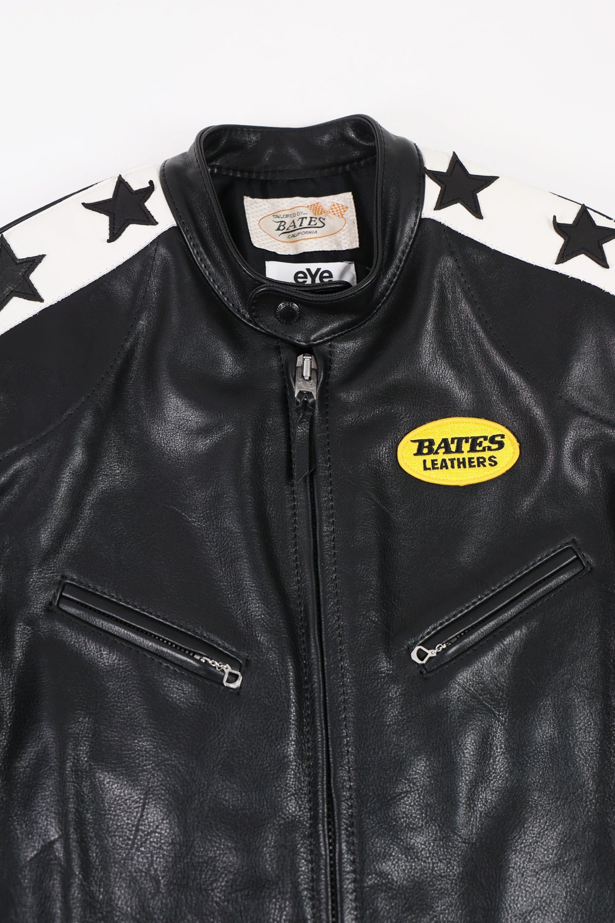 Junya Watanabe - Oiled Leather Racing Jacket - Black - Canoe Club