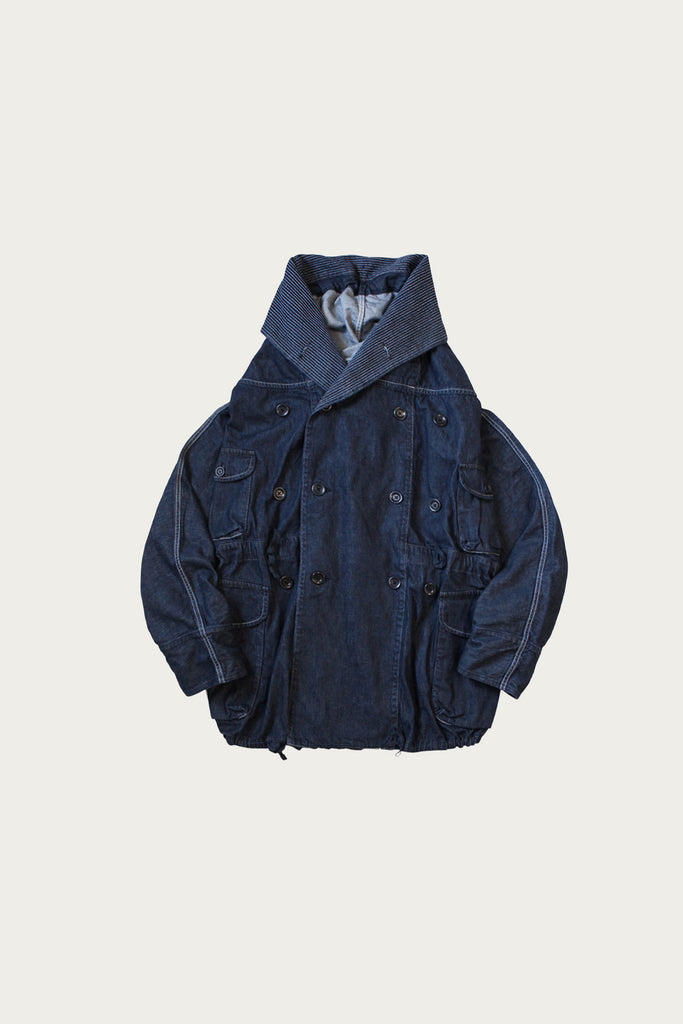 Kapital - 10oz Denim RING Coat - Indigo - Canoe Club
