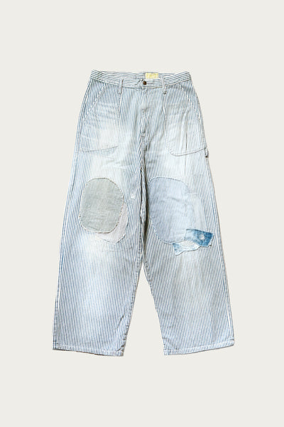 Kapital ヒッコリーストライプ柄 コットンパンツ Kapital ヒッコリーストライプ柄 コットンパンツ Kapital ヒッコリー