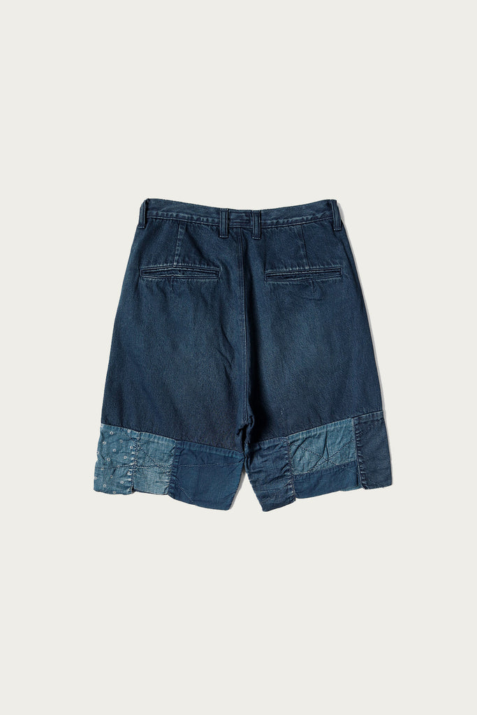 Kapital - 10oz IDGxIDG Denim Short (HUTTE Remake) - Indigo - Canoe Club