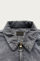 Kapital - 11.5ozBLKxBLK Denim HACKSAW Drizzler JKT - Pro - Canoe Club