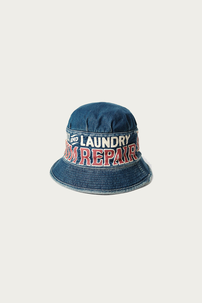 Kapital - 11.5ozDenim LAUNDRY Hat - Canoe Club