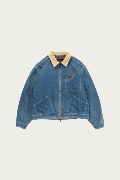 Kapital 11.5oz Denim Lining Reversible ZIP UP Work JKT (VIRGIN