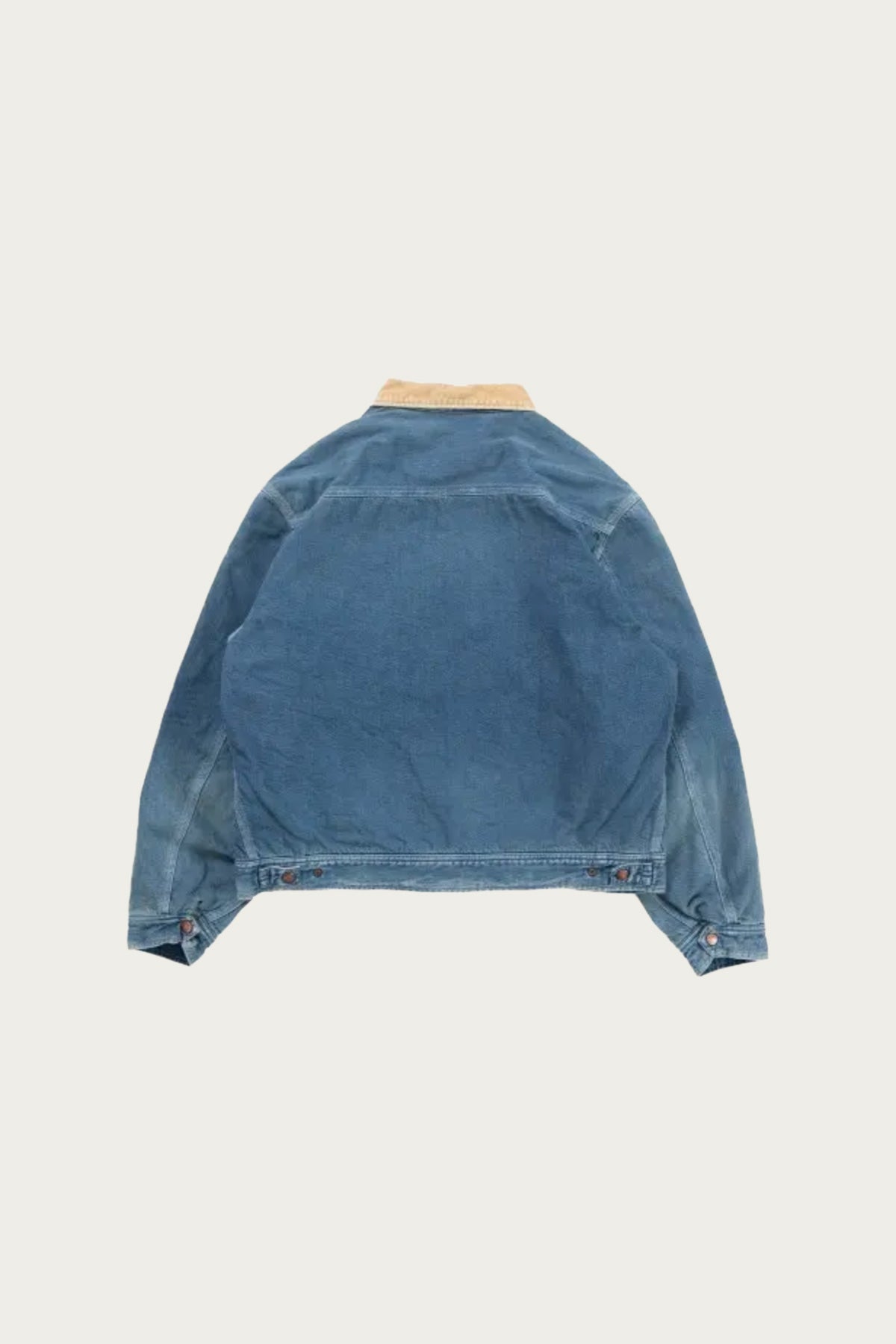 Kapital - 11.5oz Denim Lining Reversible ZIP UP Work JKT (VIRGIN MARY) - Indigo - Canoe Club
