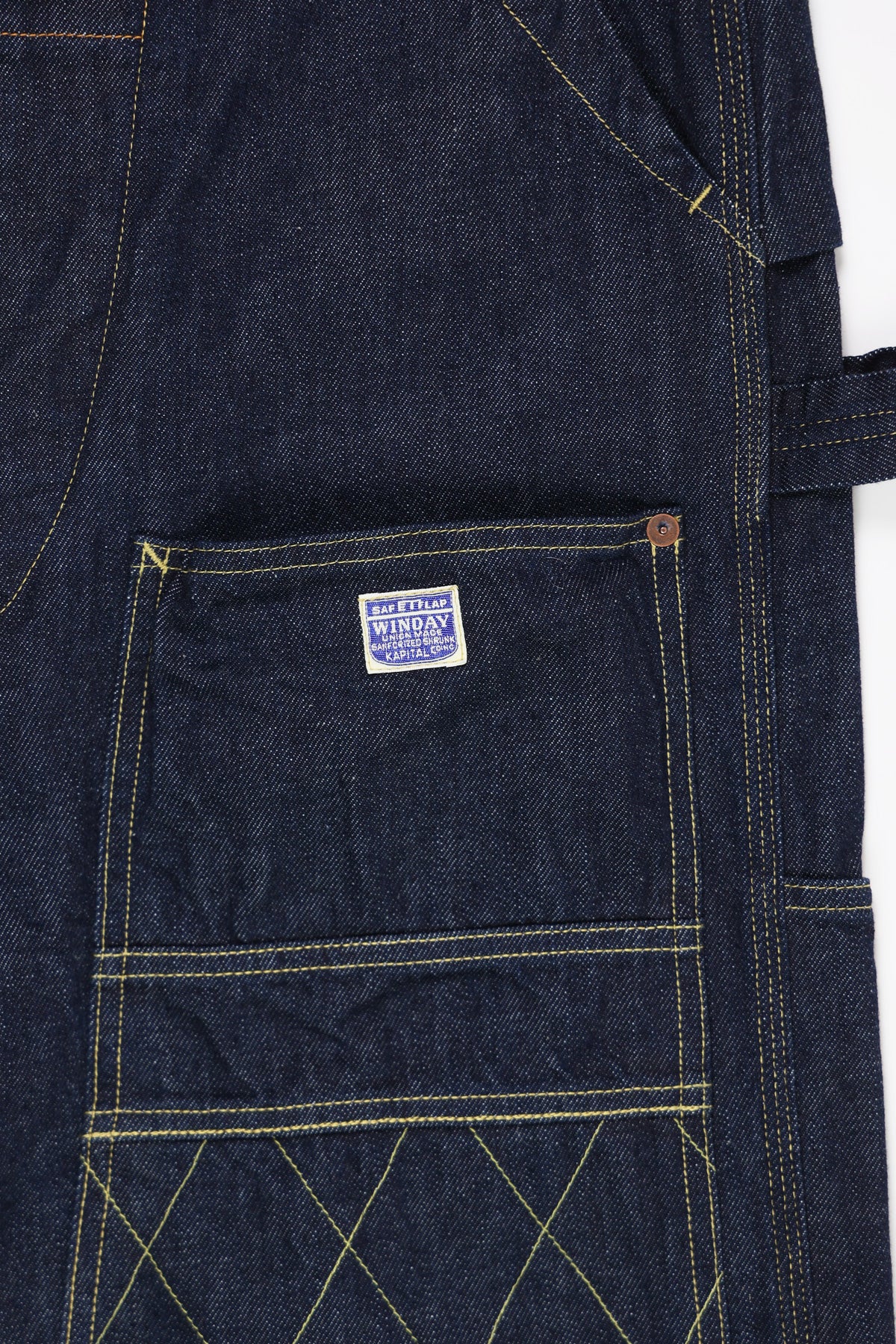 Kapital - 11.5oz Denim LUMBER Pants - Indigo - Canoe Club