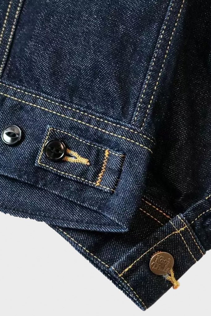 Kapital - 11.5oz Denim MEXICAN TUXEDO Westerner - Indigo - Canoe Club