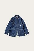Kapital - 11.5oz Denim ZIPPER Coverall - Indigo - Canoe Club