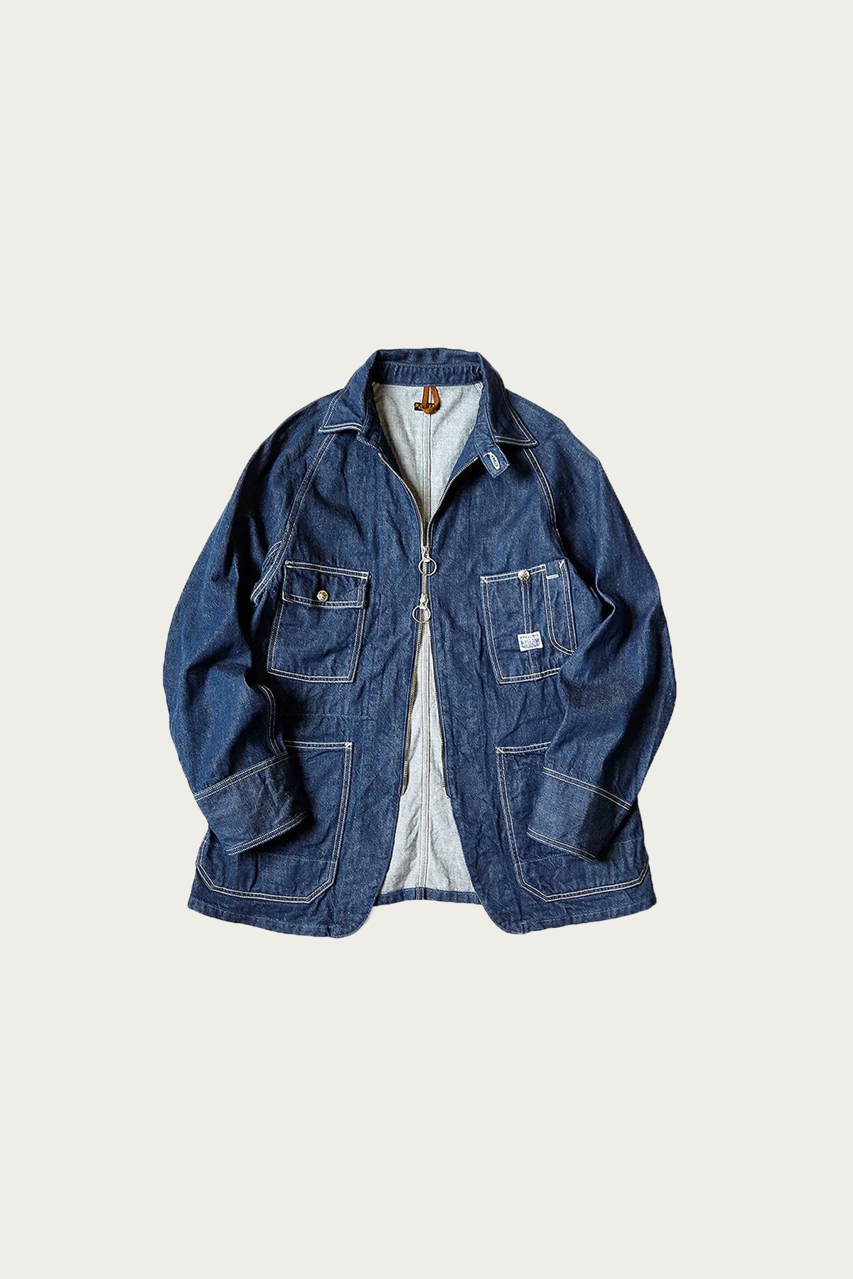 Kapital - 11.5oz Denim ZIPPER Coverall - Indigo - Canoe Club