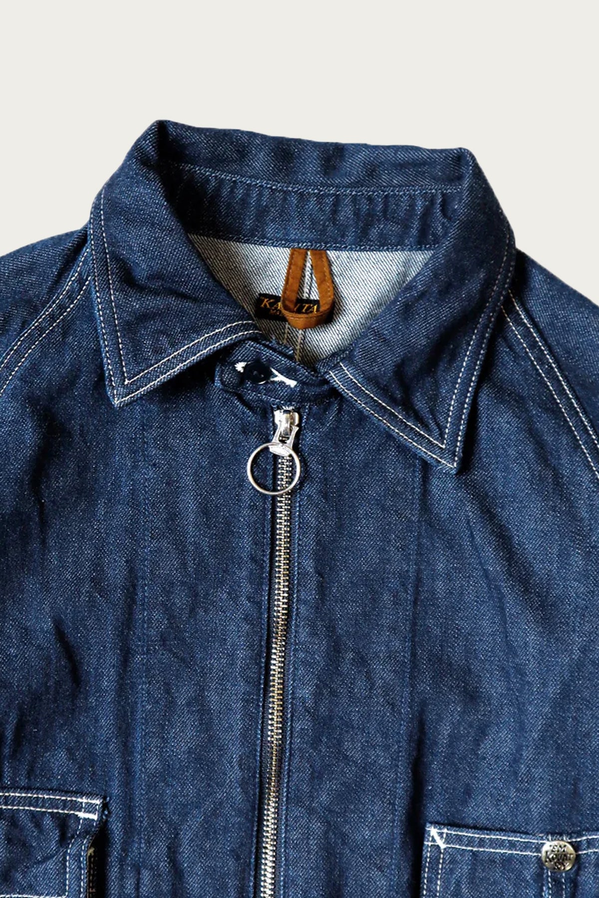Kapital - 11.5oz Denim ZIPPER Coverall - Indigo - Canoe Club