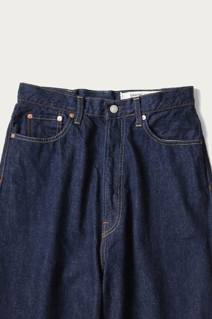 Kapital - 12oz Denim 5P NEW MOMONROE - One Wash - Canoe Club