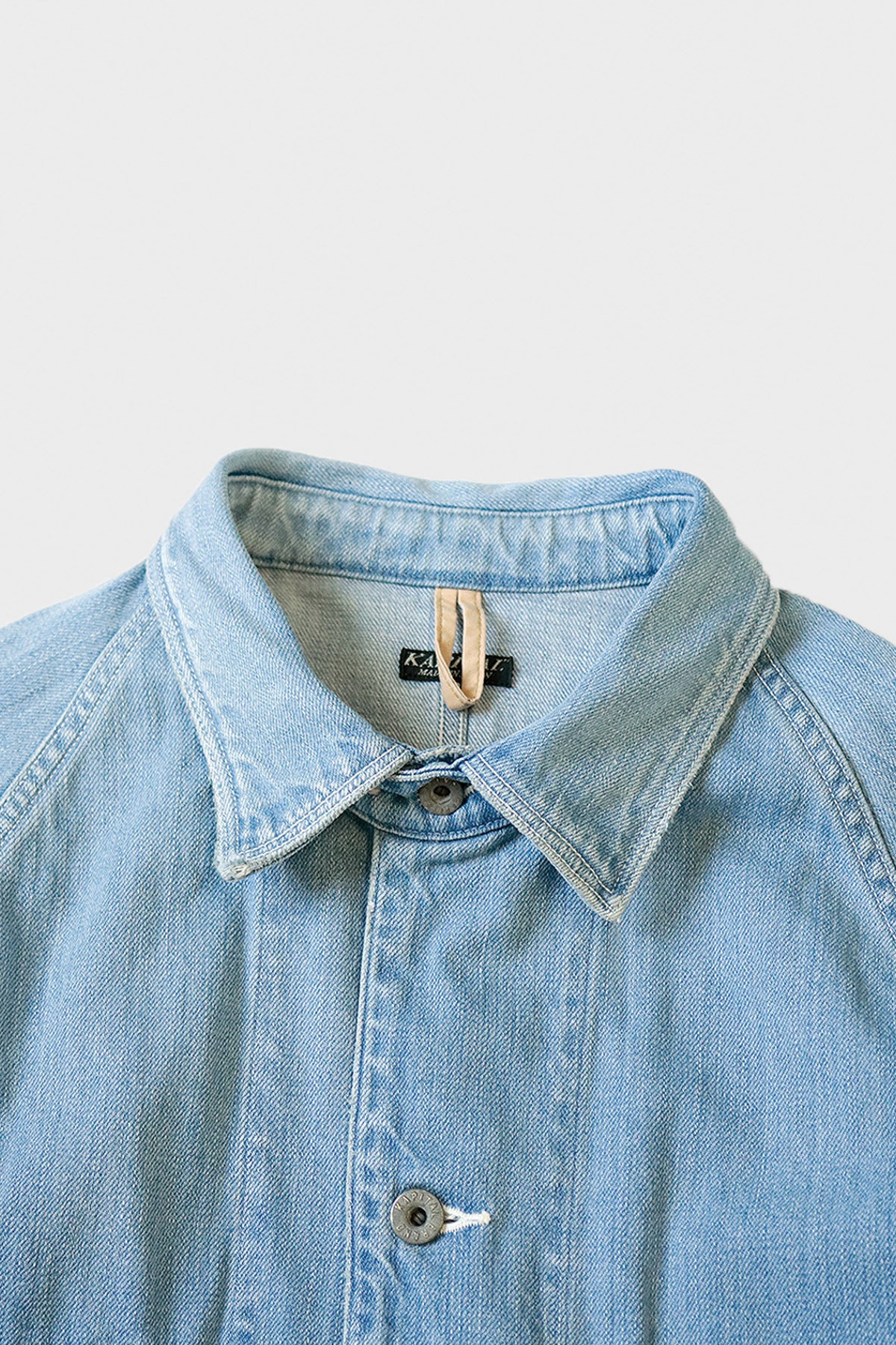 Kapital - 12oz Denim CACTUS Coverall (LIGHT) - Midtone - Canoe Club