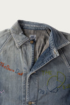 Kapital - 12oz Denim CACTUS Coverall (Memorial Embroidery Model) - Indigo - Canoe Club