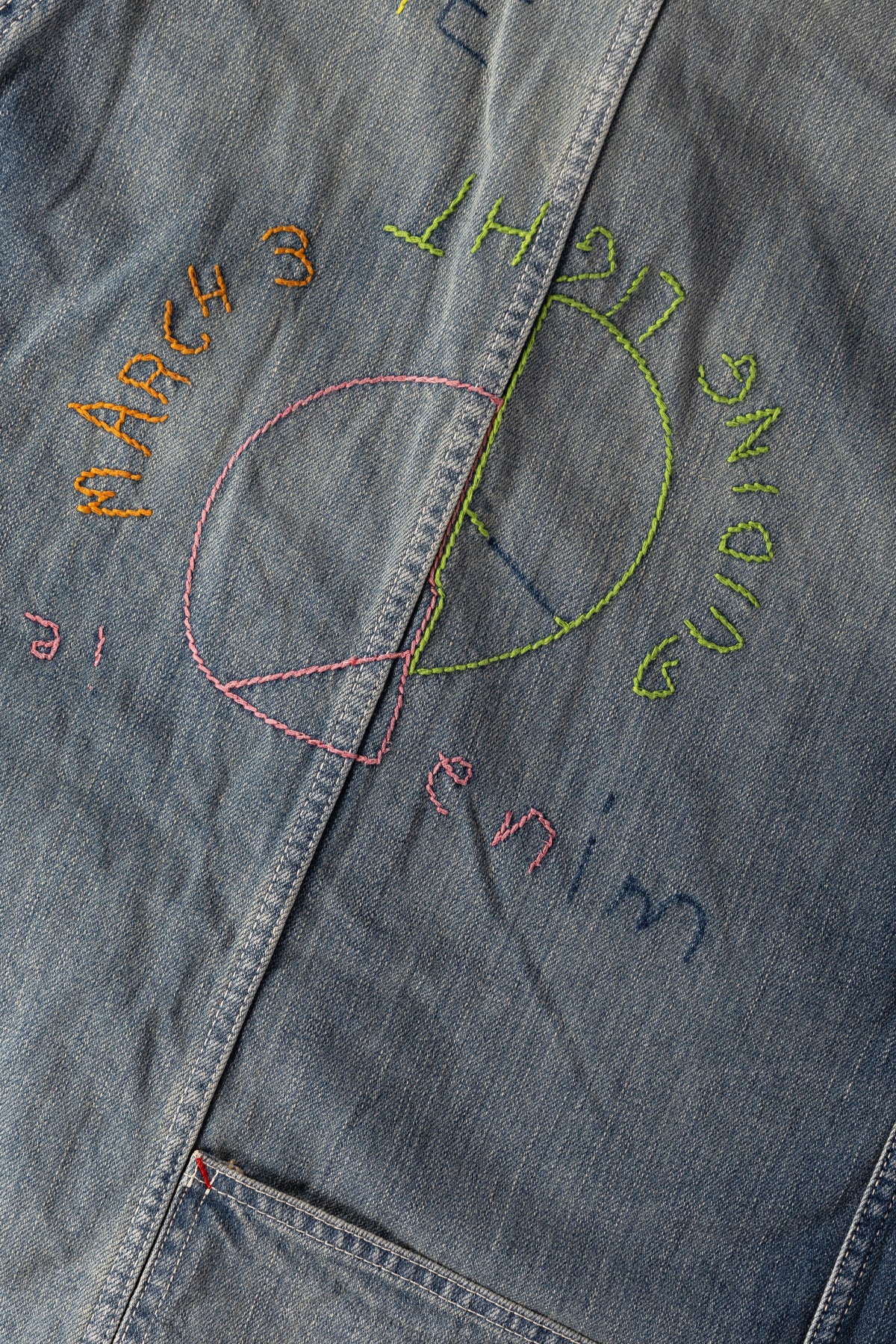 Kapital - 12oz Denim CACTUS Coverall (Memorial Embroidery Model) - Indigo - Canoe Club