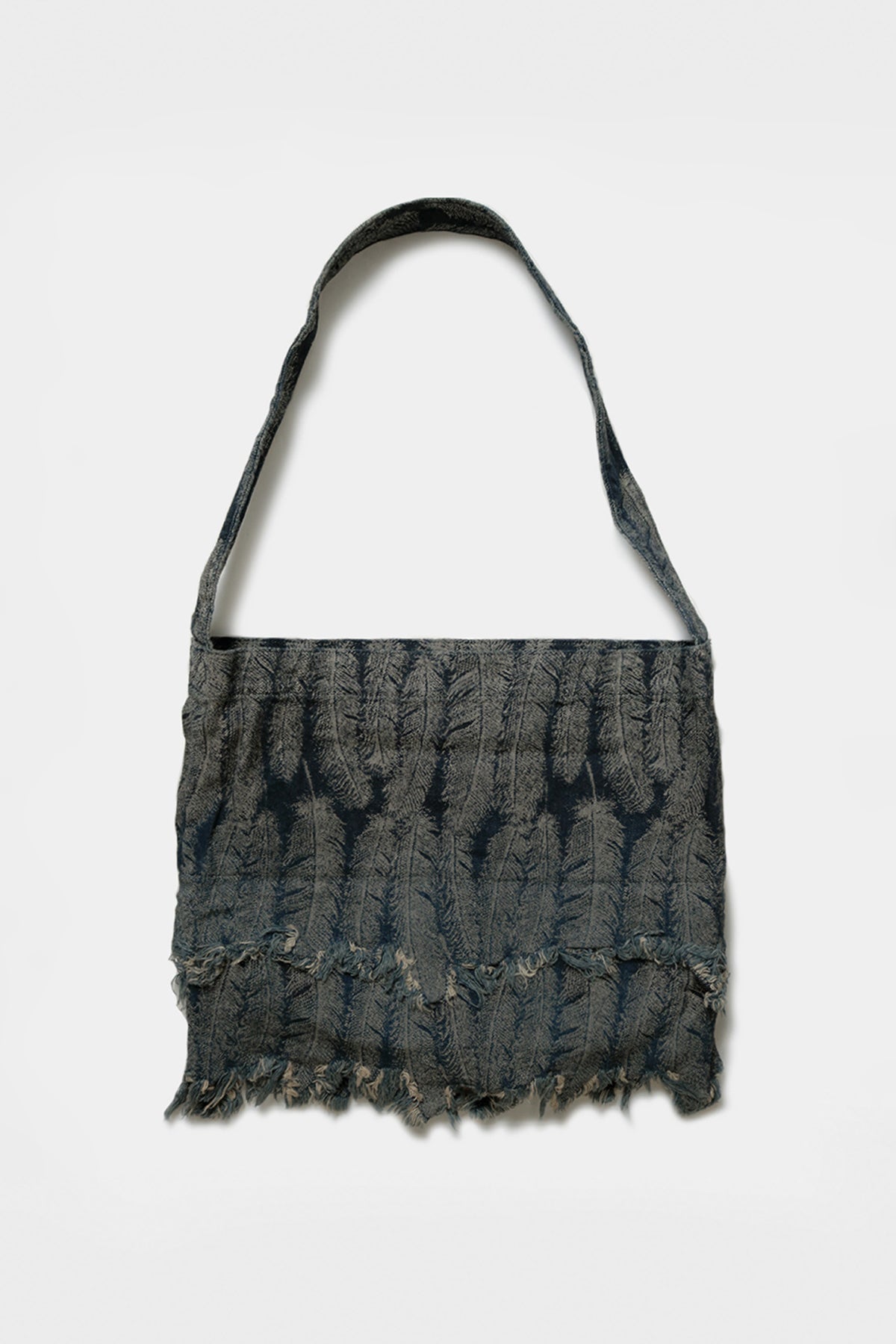 Kapital - 12oz Feather Denim BOOK Bag - Indigo - Canoe Club