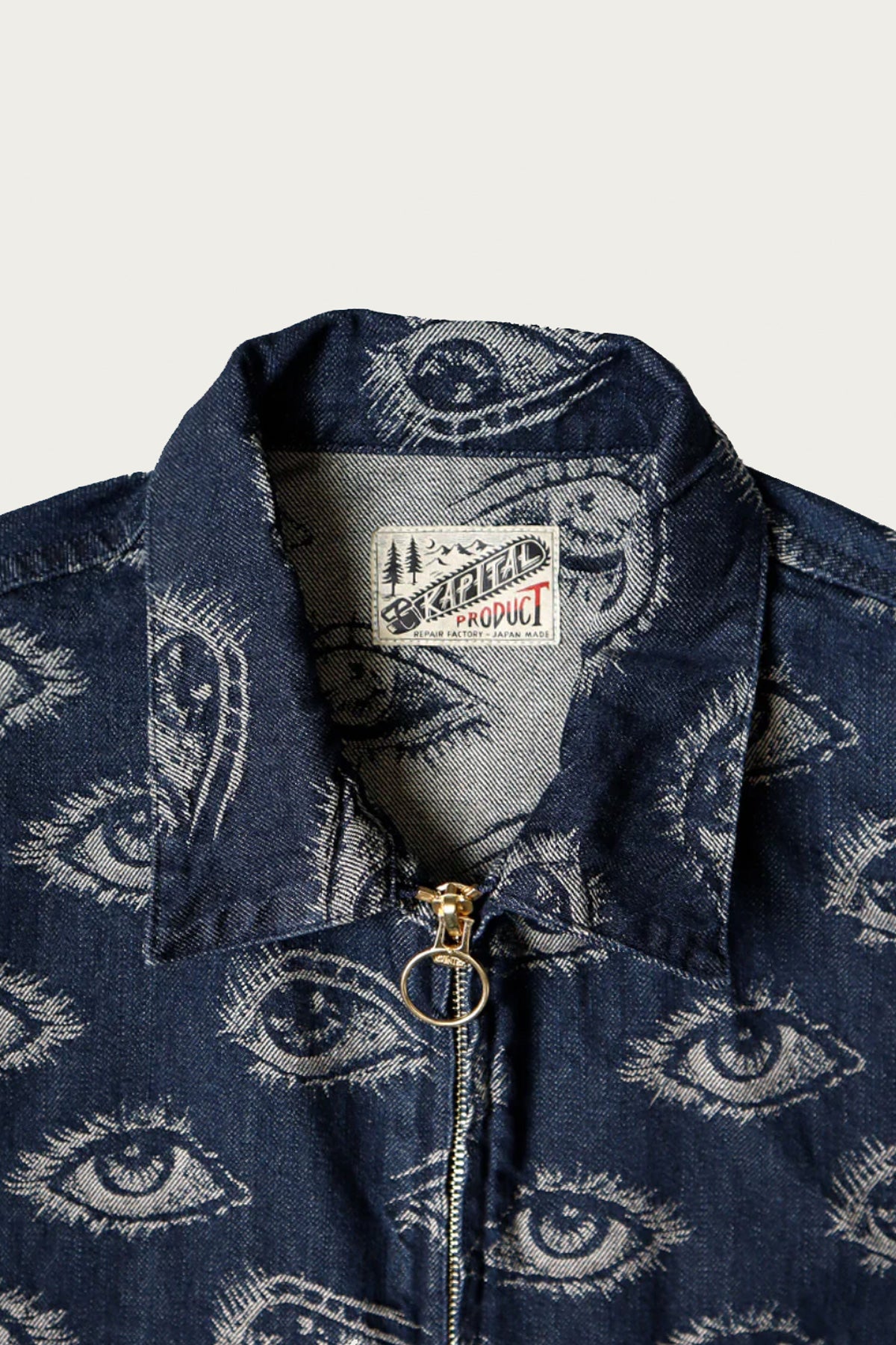 Kapital 12oz SPEAKEASY Denim Drizzler JKT | Indigo | Canoe Club