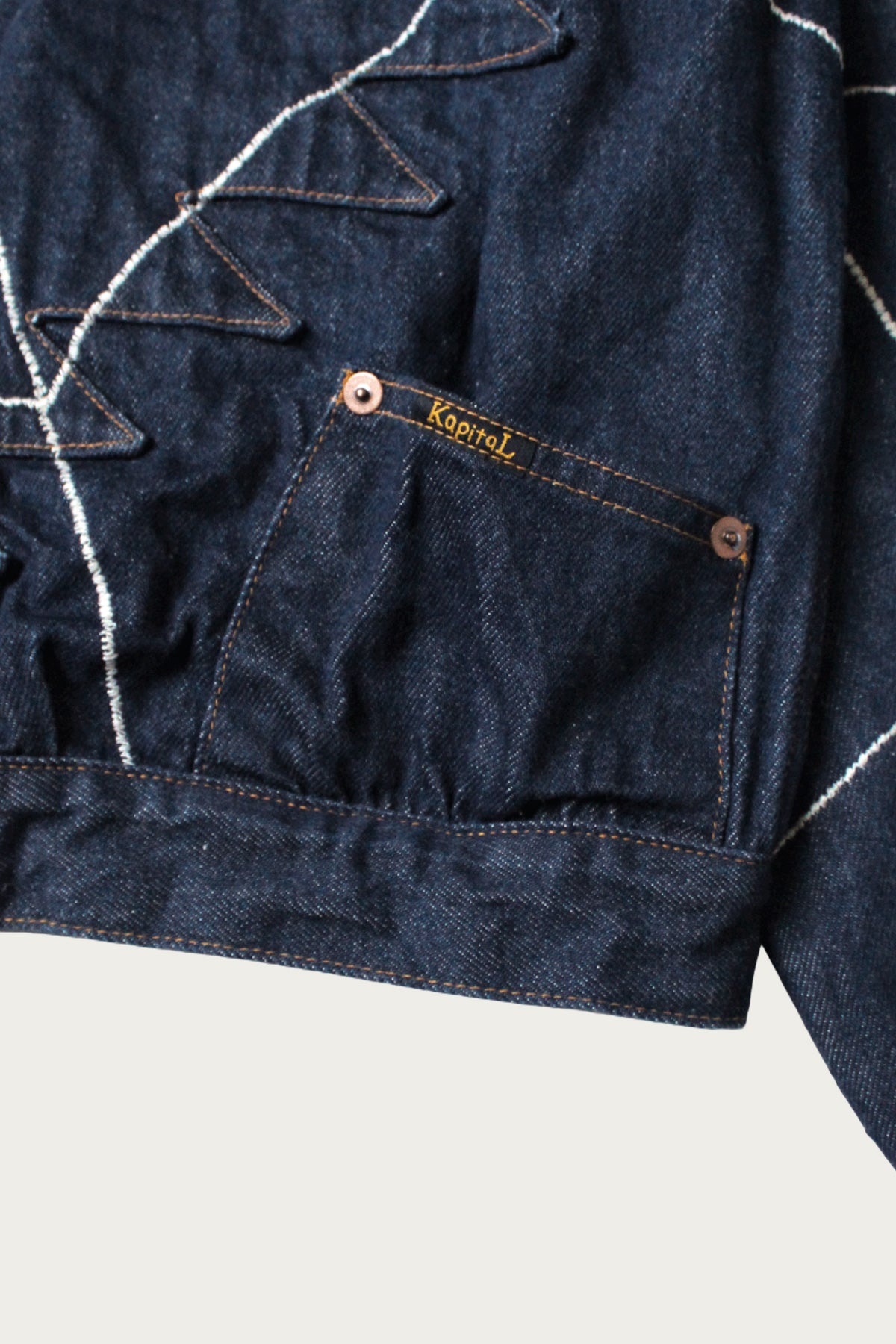 Kapital - 13oz Denim Blouson (KOUNTRY DREAM CATCH Remake) - Indigo - Canoe Club
