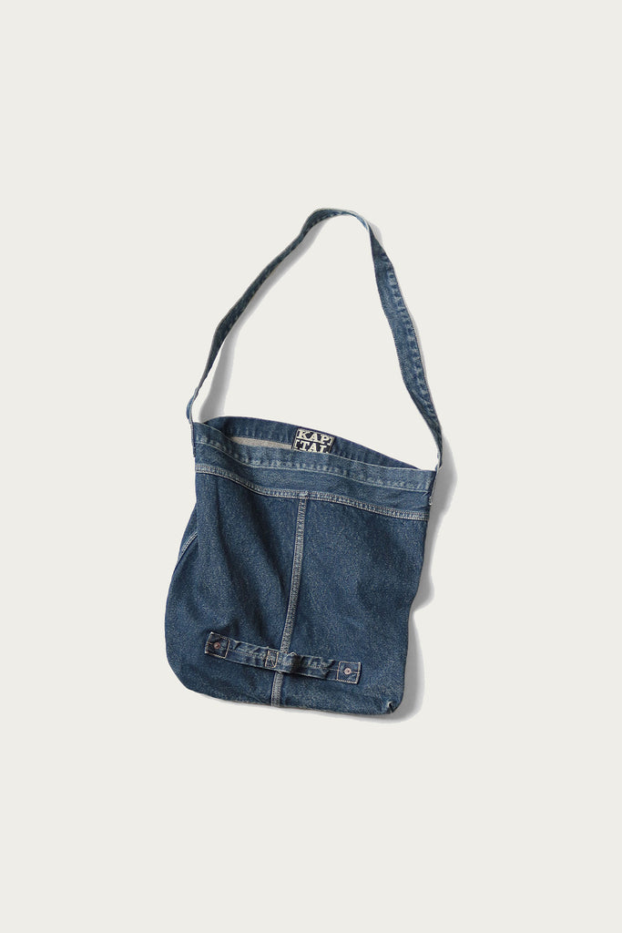 Kapital - 13oz Denim T-Back BOOK Bag - Canoe Club