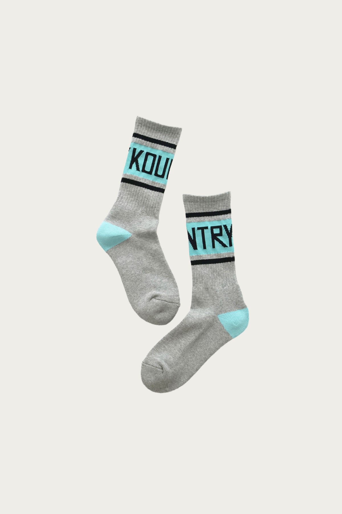 Kapital - 144 Yarns KOUNTRY Socks - Top Grey - Canoe Club