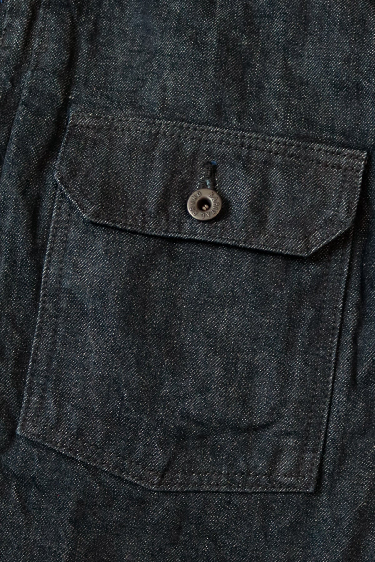 Kapital - 14oz BLK Denim 1st JKT - Black - Canoe Club