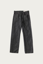Kapital - 14oz BLK Denim 5P MONKEY TH (ZIP Ver.) - Black - Canoe Club