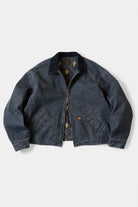 Kapital - 14oz BLKxECR Denim T-Back Drizzler JKT - Black - Canoe Club