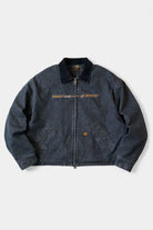 Kapital - 14oz BLKxECR Denim T-Back Drizzler JKT(WORKING Embroidery) - Canoe Club
