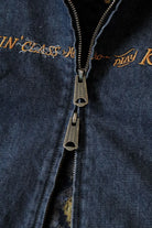 Kapital - 14oz BLKxECR Denim T-Back Drizzler JKT(WORKING Embroidery) - Canoe Club