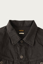 Kapital - 14oz BLKxBLK Denim Westerner (regular) - Black - Canoe Club
