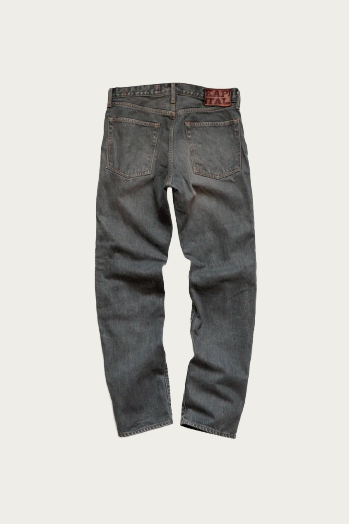 Kapital - 14oz BLK Denim 5P MONKEY CISCO (STUDS) 2026 - Black - Canoe Club