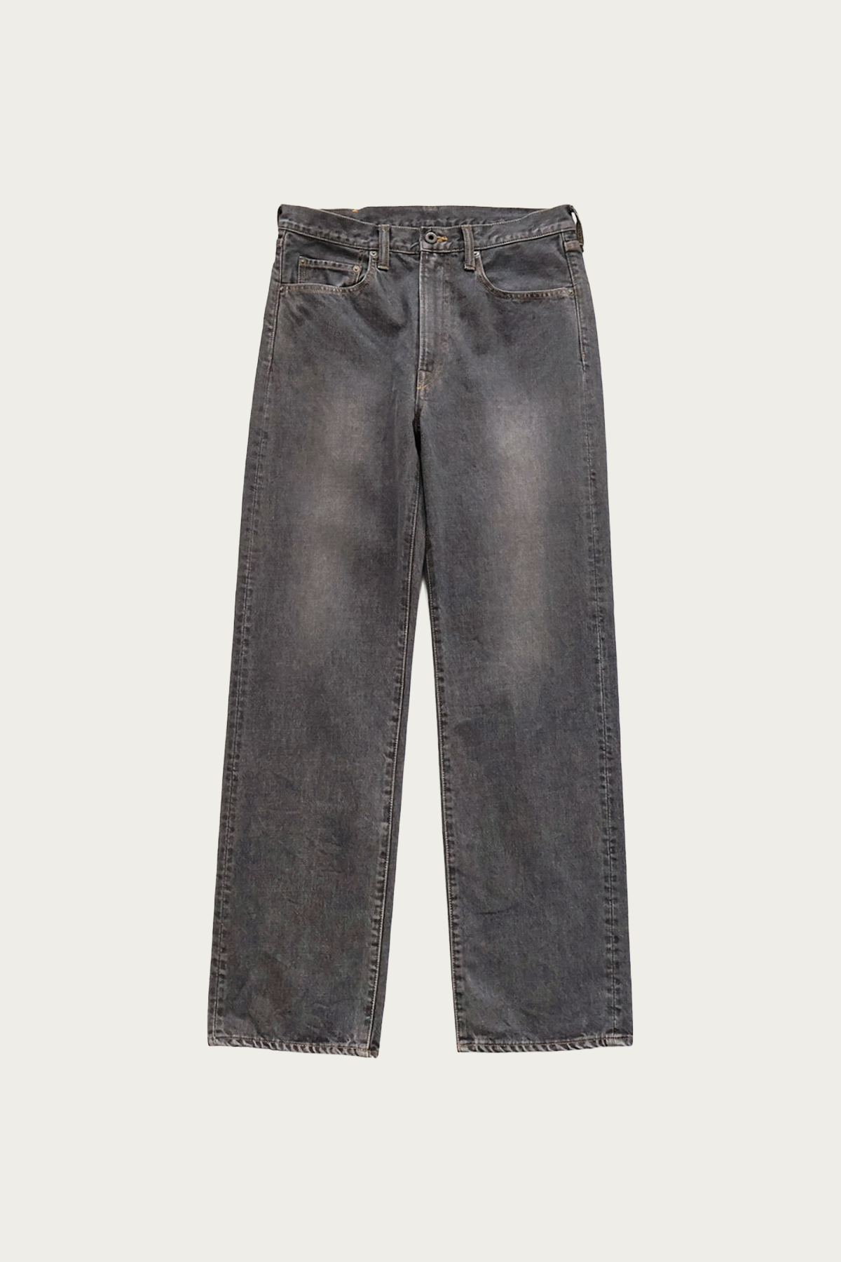Kapital - 14oz BLKxBLK Denim 5P MONKEY TH (ZIP ver.) - Pro - Canoe Club