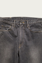 Kapital - 14oz BLKxBLK Denim 5P MONKEY TH (ZIP ver.) - Pro - Canoe Club