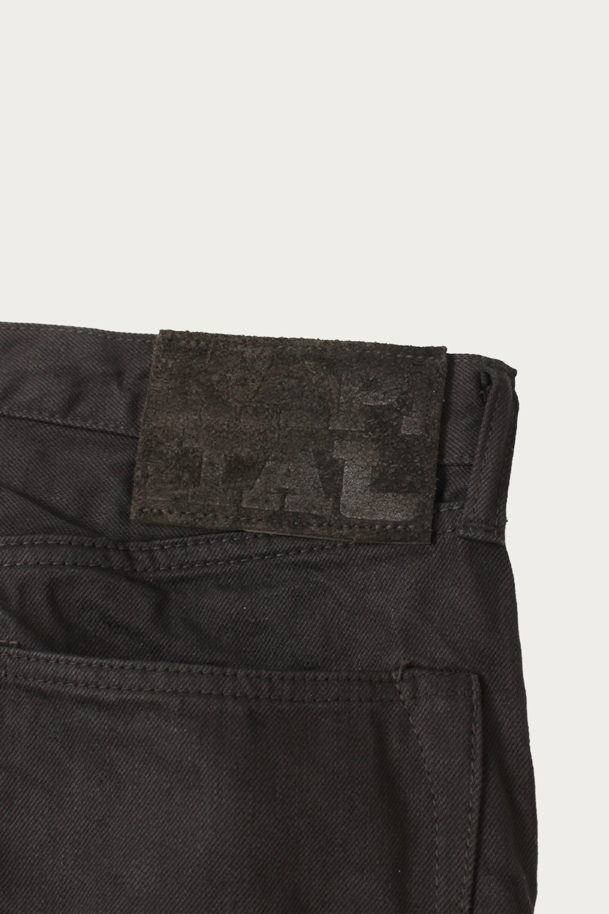 Kapital - 14oz BLKxBLK Denim 5P MONKEY TH (ZIP ver.) - Pro - Canoe Club