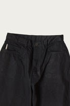 Kapital - 14oz BLKxBLK Denim CLUB Baggy 5P Pants - Black - Canoe Club