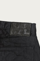 Kapital - 14oz BLKxBLK Denim CLUB Baggy 5P Pants - Black - Canoe Club