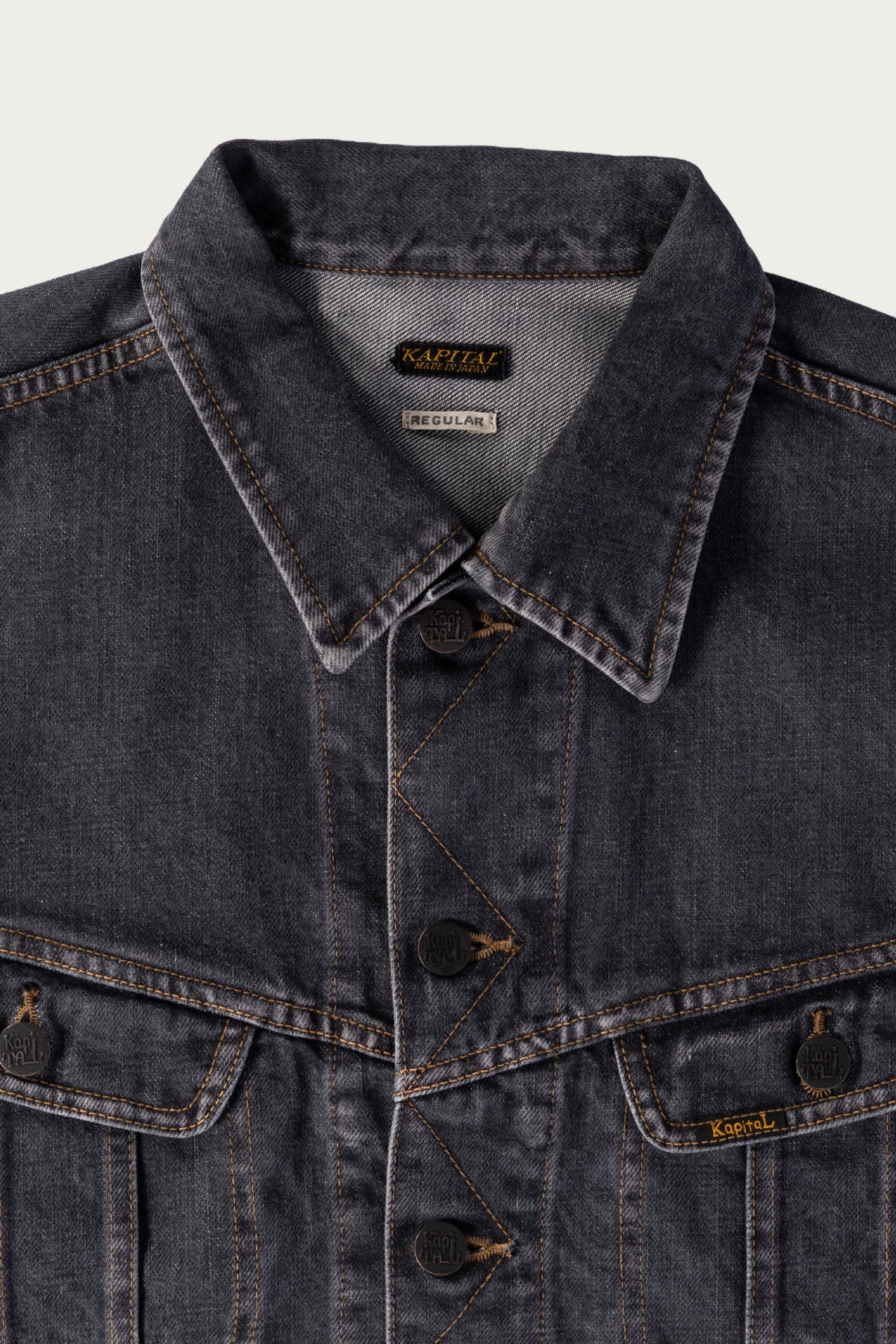Kapital - 14oz BLKxBLK Westerner (regular) - Pro - Canoe Club