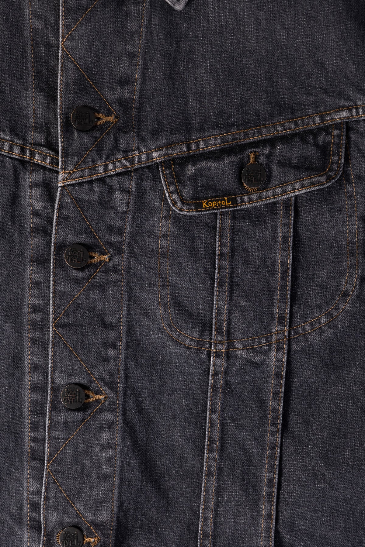 Kapital - 14oz BLKxBLK Westerner (regular) - Pro - Canoe Club