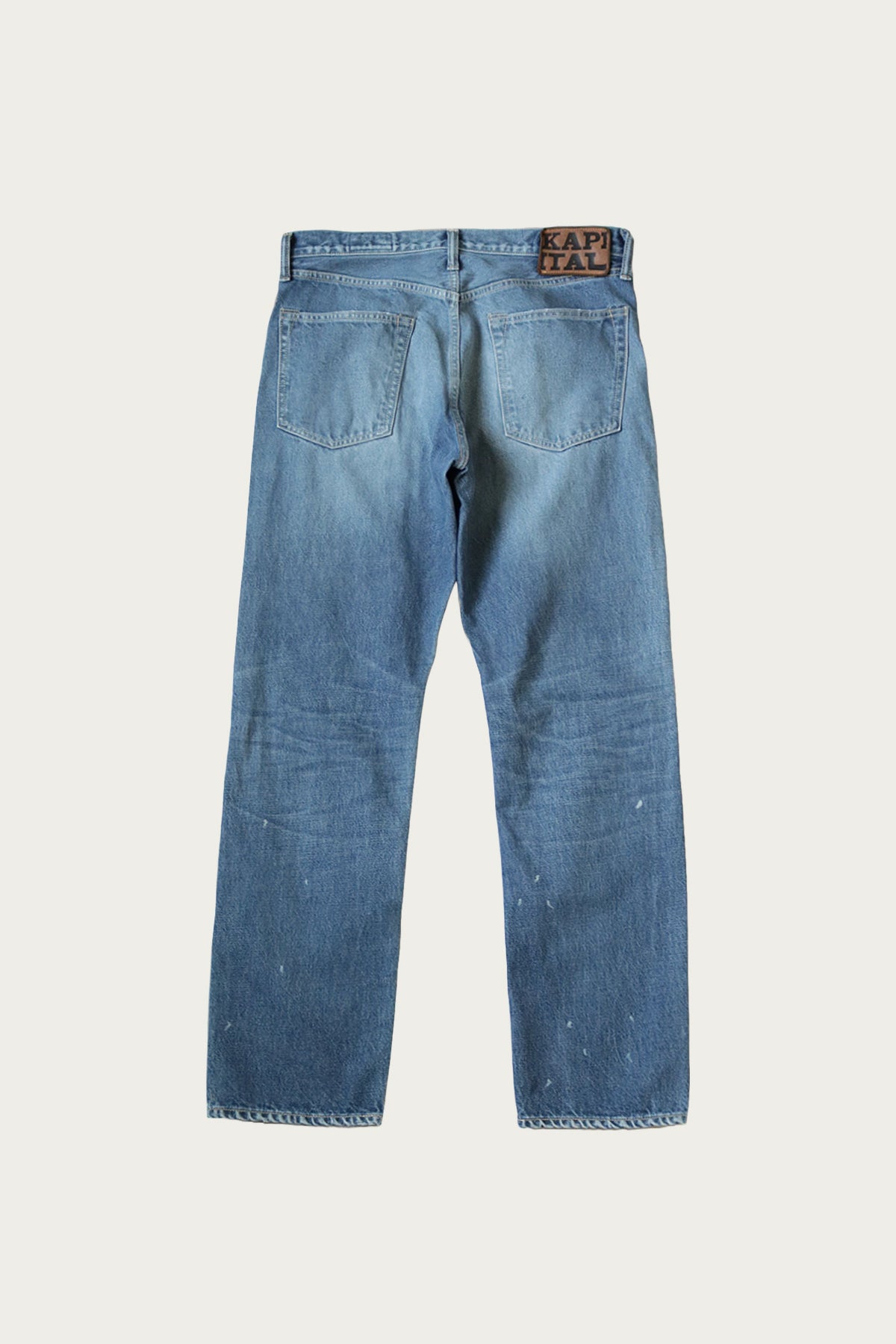 Kapital - 14oz Denim 5P MONKEY CISCO (3YearsFade) - Indigo - Canoe Club