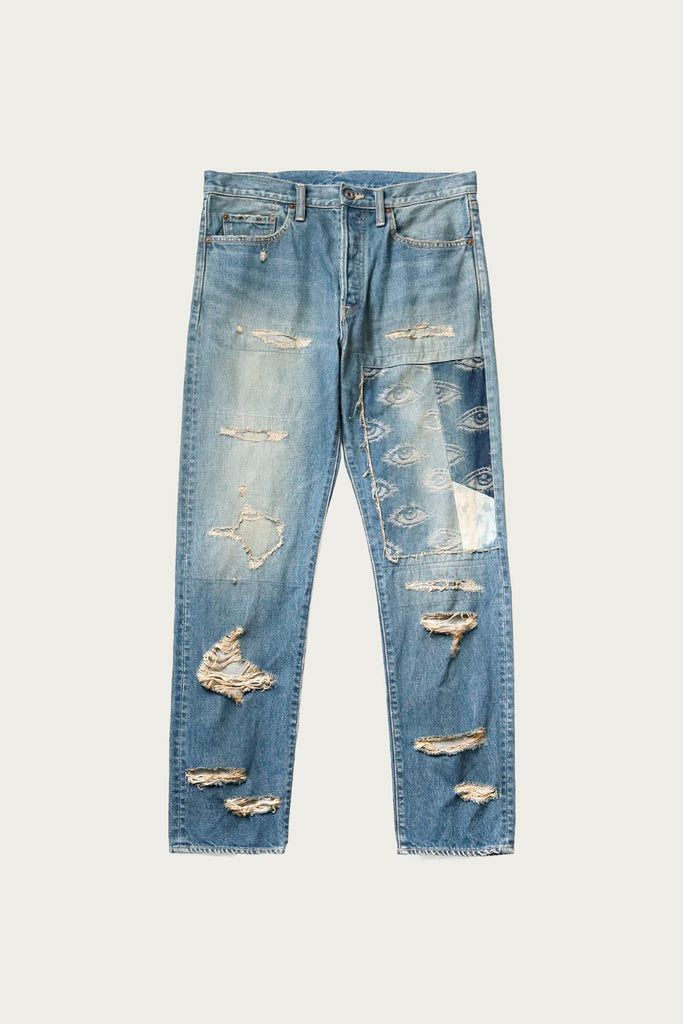 Kapital - 14oz Denim 5P MONKEY CISCO (SPEAKEASY DixieRemake) - Indigo - Canoe Club