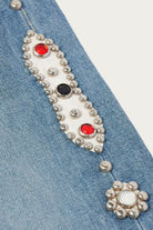 Kapital - 14oz Denim 5p MONKEY CISCO (STUDS) - Indigo - Canoe Club