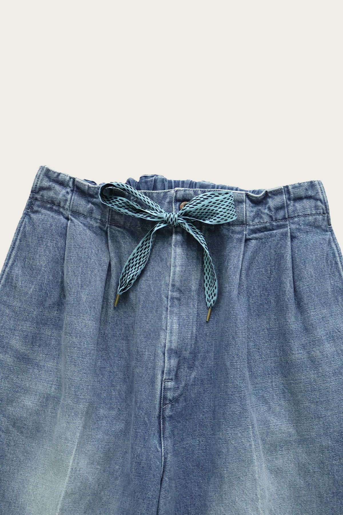 Kapital - 14oz Denim EASY Trouser (CenterPleated) - Pro - Canoe Club