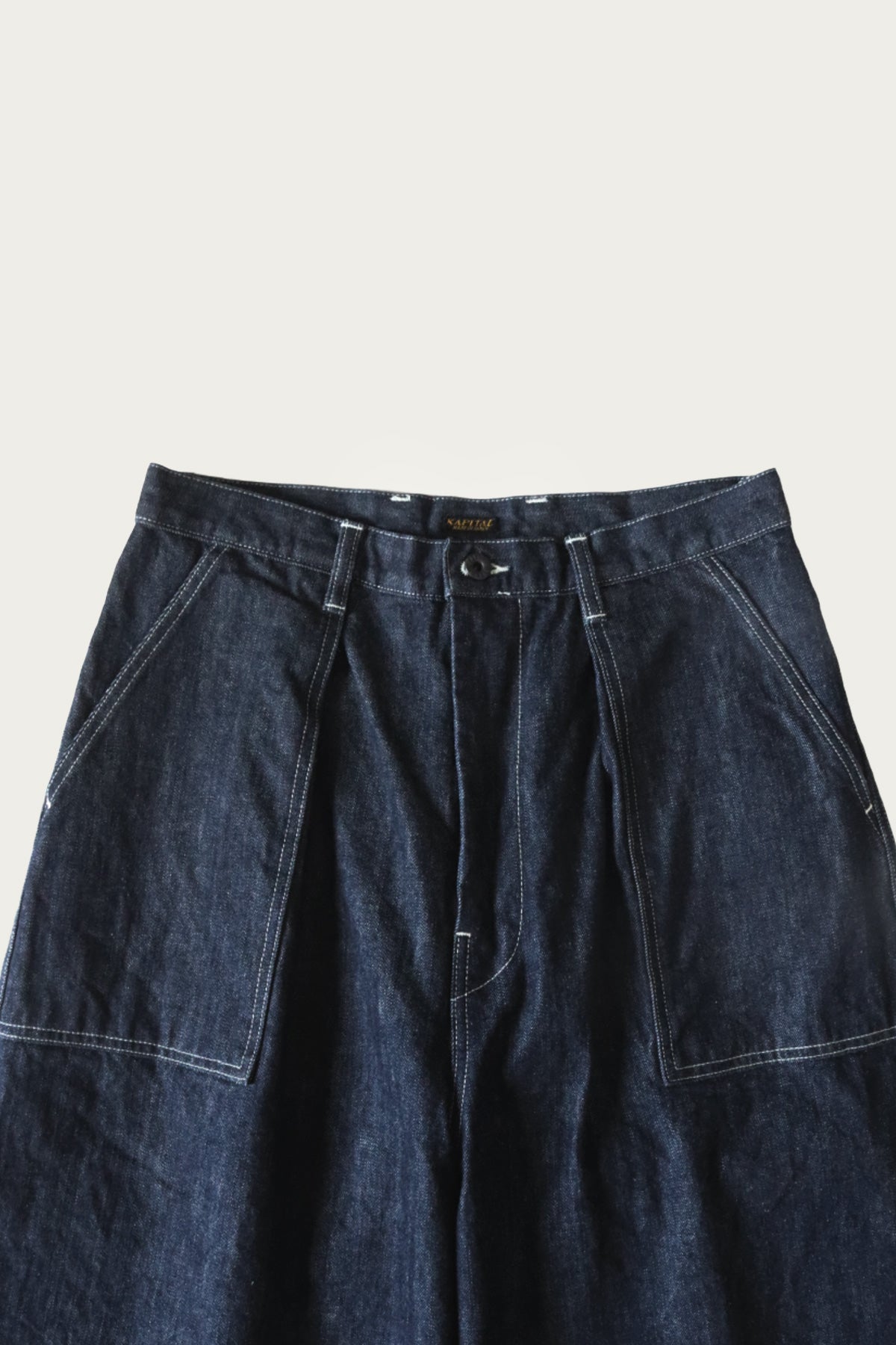 Kapital - 14oz Denim FATIGUE Baggy Pants - Indigo - Canoe Club